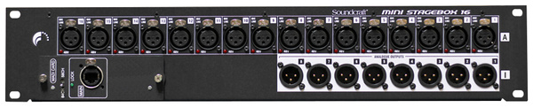 Soundcraft MSB-16R - Stagebox, 16in x 8out, MADI Cat5