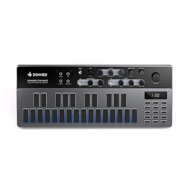 DONNER B1 - Analogowy syntezator basowy
