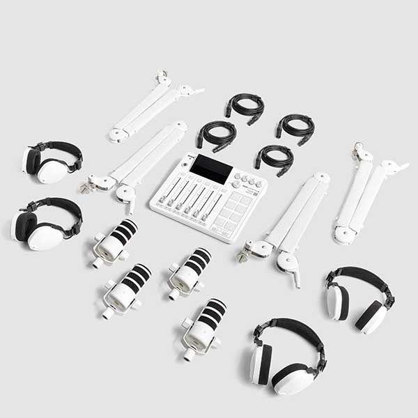 RODE Ultimate Podcaster Bundle White
