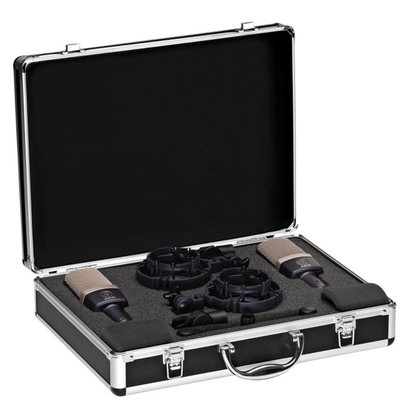AKG C314 Stereo Set - Zestaw stereo mikrofonów pojemnościowych wielkomembranowych