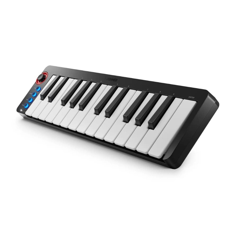 DONNER N-25 - Klawiatura sterująca MIDI 25 klawiszy