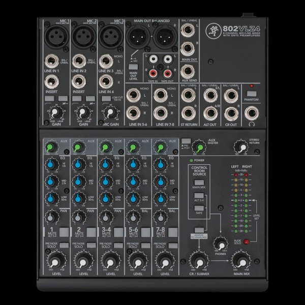Mackie 802VLZ4 - Mikser analogowy
