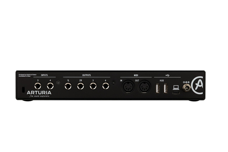 ARTURIA MiniFuse 4 Black – interfejs audio USB-C 4x4