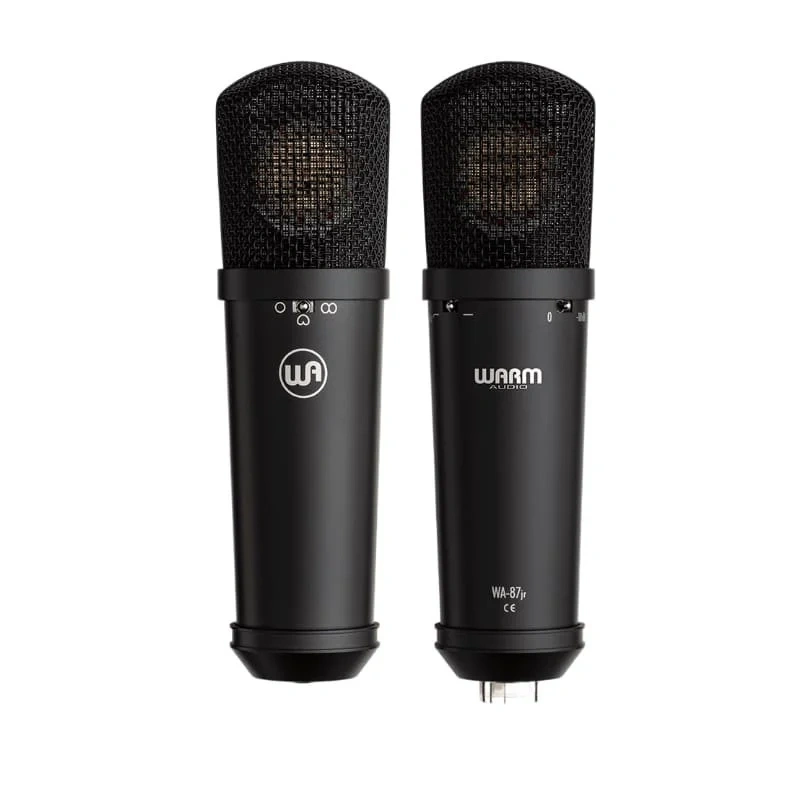 Warm Audio WA-87jr Black - Mikrofon Pojemnościowy