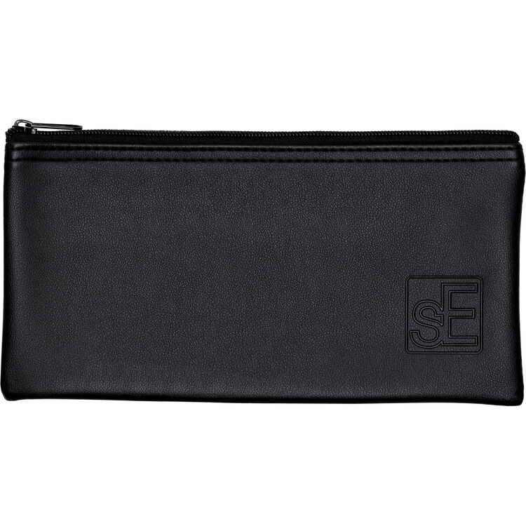 sE MP02-6P - Skórzane etui z zamkiem błyskawicznym na mikrofon, sześciopak