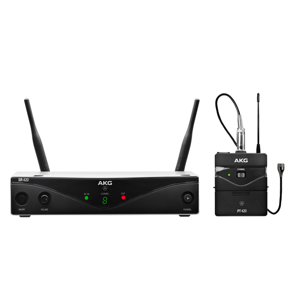 AKG WMS420 Presenter Set Band U2 - Mikrofonowy zestaw bezprzewodowy