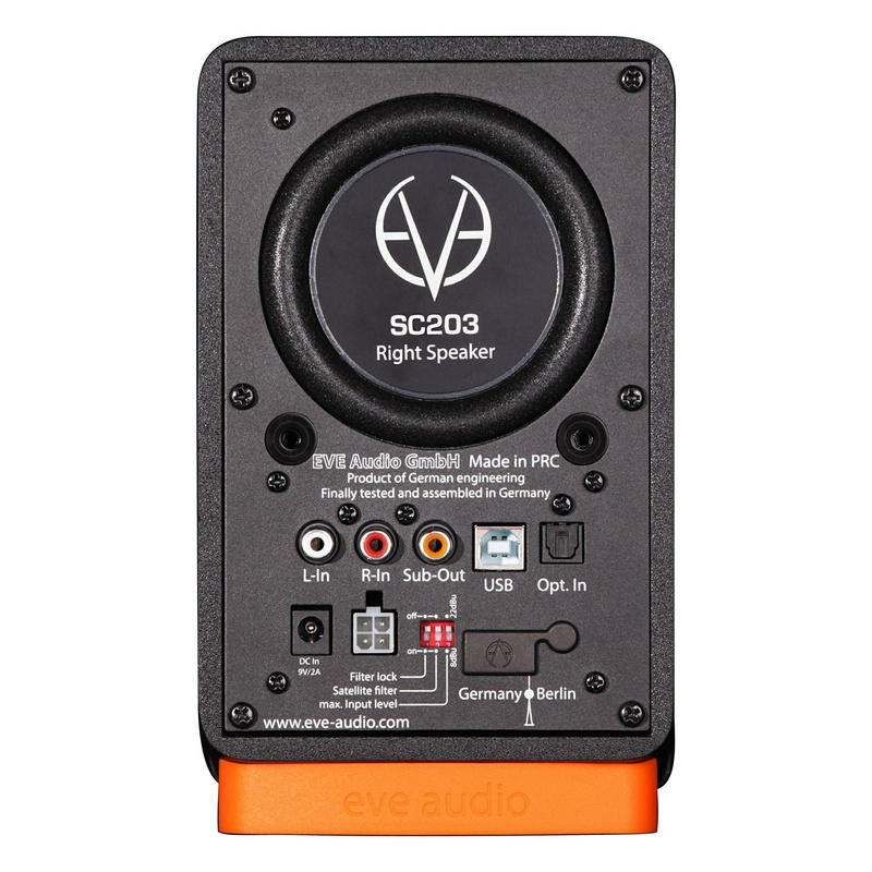 EVE AUDIO EXO 24 – zestaw monitorów 2.1 z kontrolerem