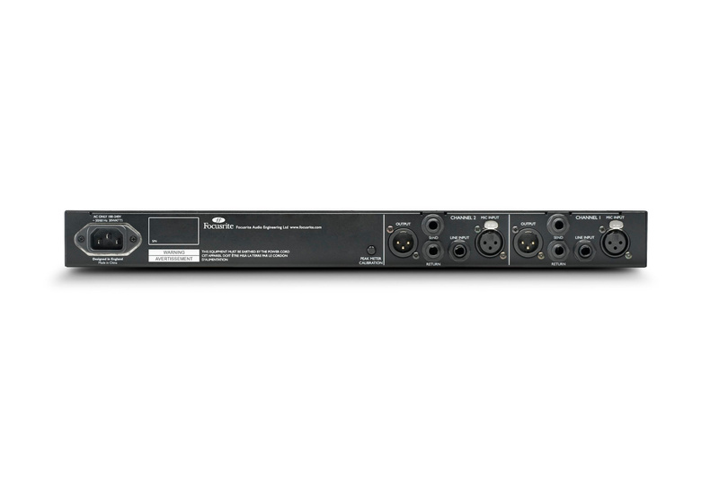 FOCUSRITE ISA TWO – dual mono preamp mikrofonowy