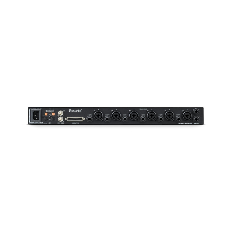 FOCUSRITE Clarett+ OctoPre – 8-kanałowy preamp z ADAT