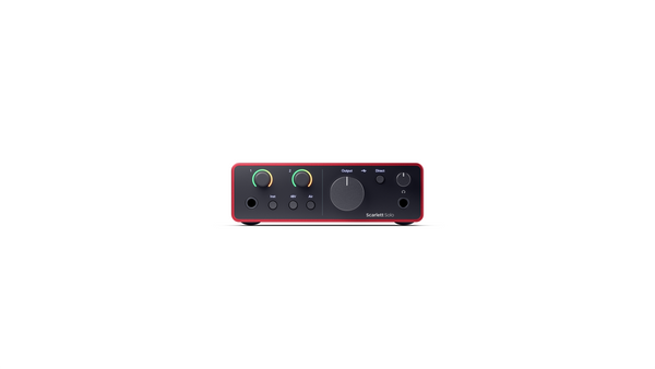 FOCUSRITE Scarlett Solo 4th Gen – interfejs audio USB-C 2x2