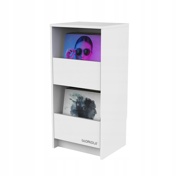 GLORIOUS Vinyl Vault White - Szafka na winyle