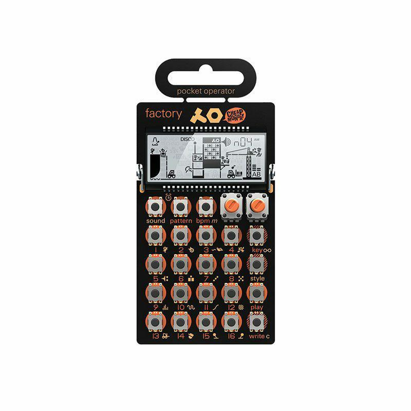 TEENAGE ENGINEERING PO-16 Factory – syntezator melodyczny