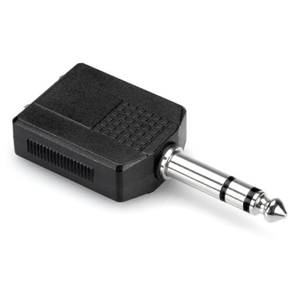 Hosa - Adapter 2x gniazdo TRS 6.35 - wtyk TRS 6.35