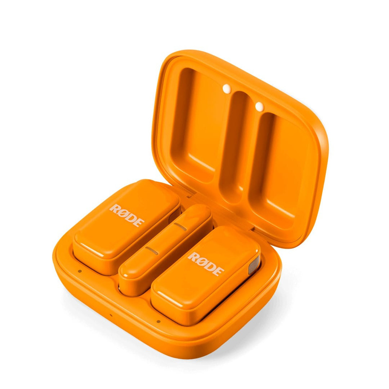 RODE Wireless Micro USB-C Orange - Mikrofon bezprzewodowy do smartphonów