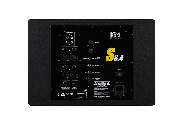KRK SUB S8.4 – subwoofer aktywny 8"