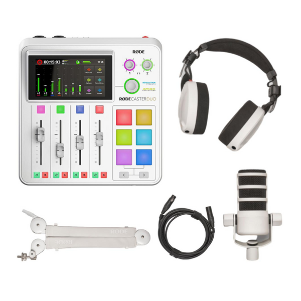 RODE Creator Bundle White - Zestaw do produkcji podcastów