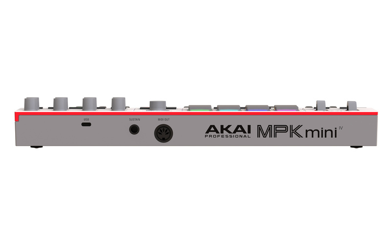 AKAI MPK MINI 4 GREY - Mini klawiatura sterująca
