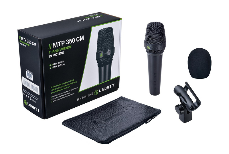 LEWITT MTP 350 CM – pojemnościowy mikrofon wokalny