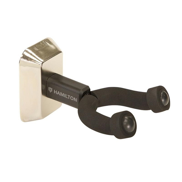 Hamilton KB936G Uchwyt ścienny na gitarę na płytce chromowanej