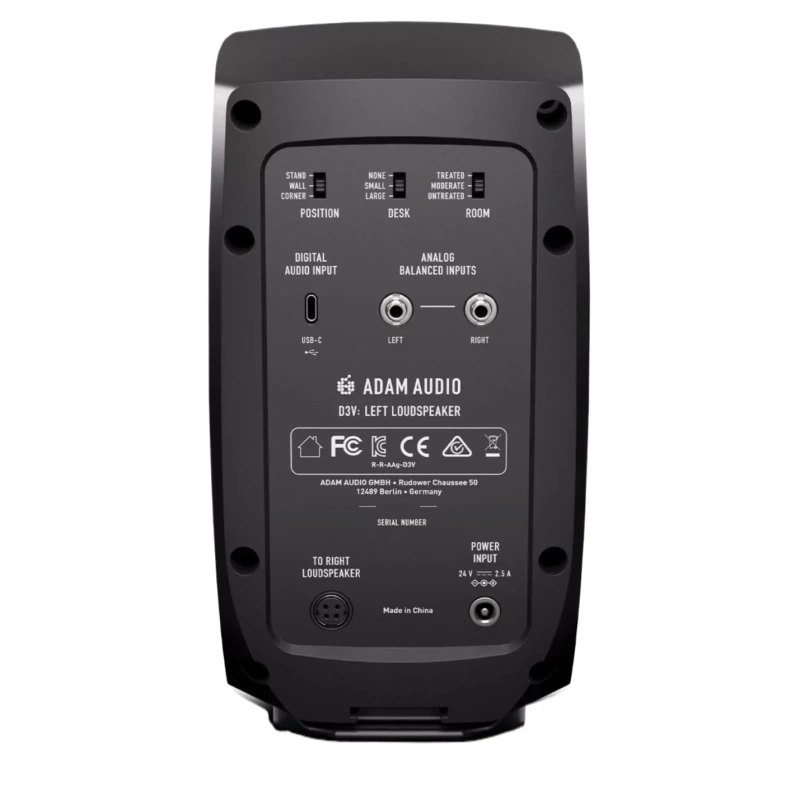 ADAM D3V BK - Monitory aktywne