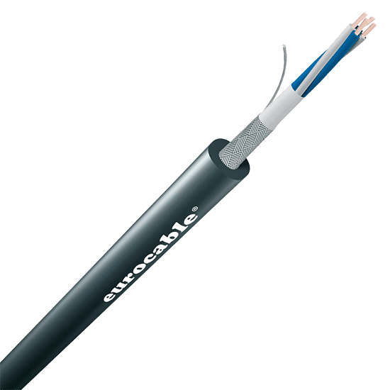 Link CVS LK04N7 - Starquad cable black 7mm with drain wire