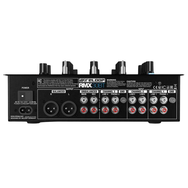 RELOOP RMX-30 BT - Mikser DJski 3-kanałowy