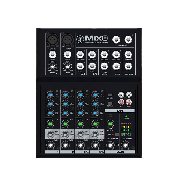 Mackie Mix8 –  Mikser analogowy