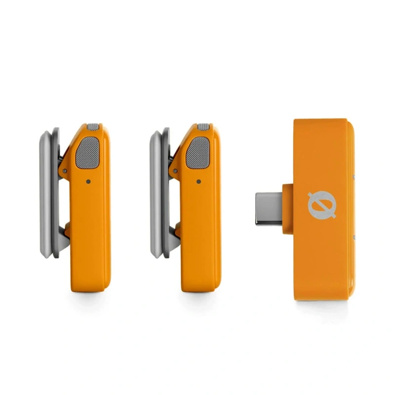 RODE Wireless Micro USB-C Orange - Mikrofon bezprzewodowy do smartphonów