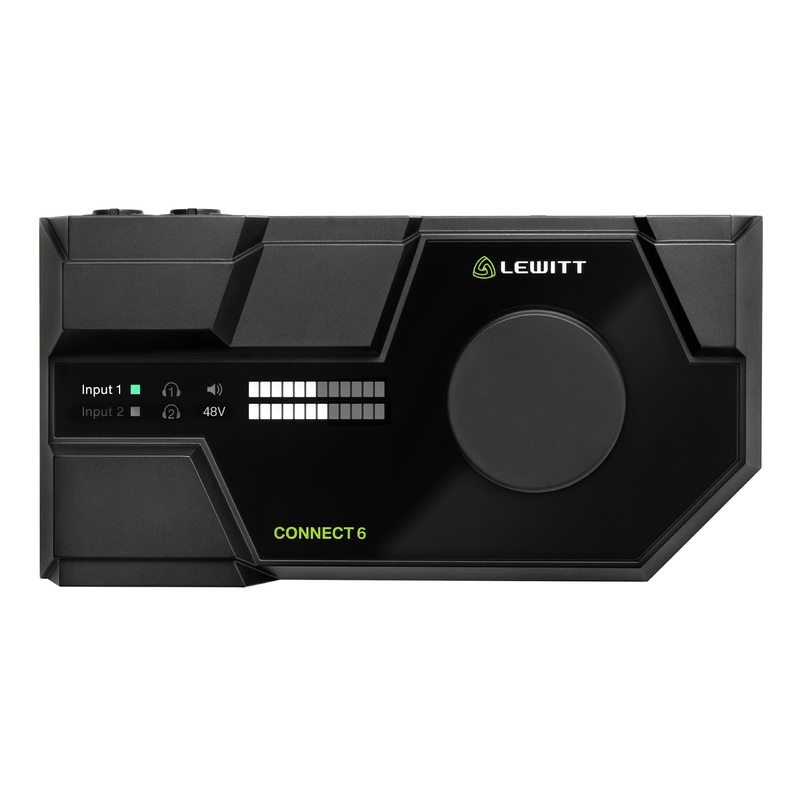 LEWITT CONNECT 6 – interfejs audio USB-C 6x6