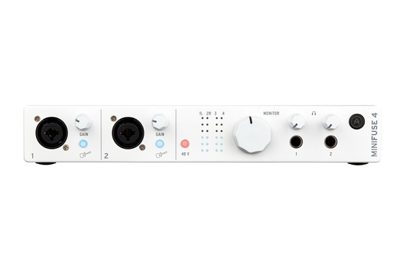 ARTURIA MiniFuse 4 White – interfejs audio USB-C 4x4