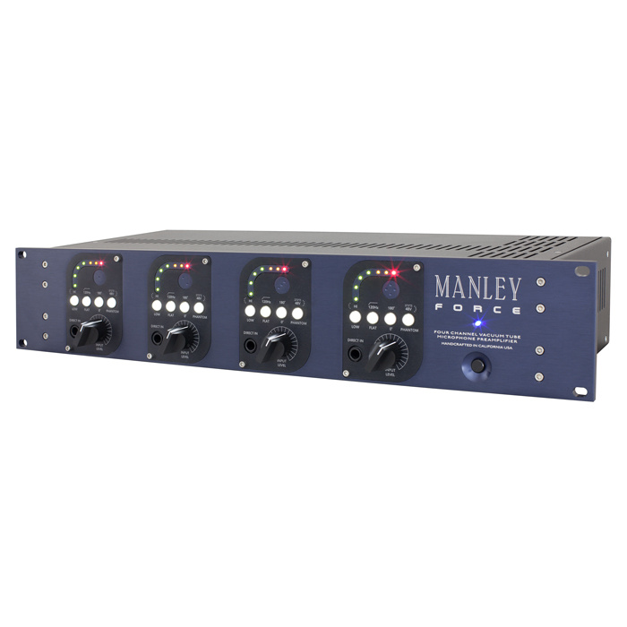 Manley FORCE - 4-kanałowy preamp mikrofonowy