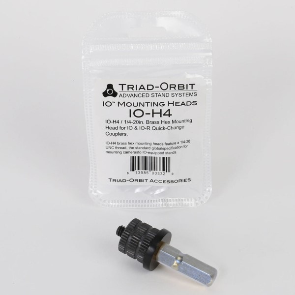 Triad Orbit IO-H4 - IO 1/4-20 Quick-Change Coupler Head