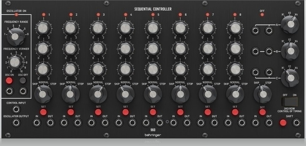 Behringer 960 SEQUENTIAL CONTROLLER Moduł syntezatora modularnego