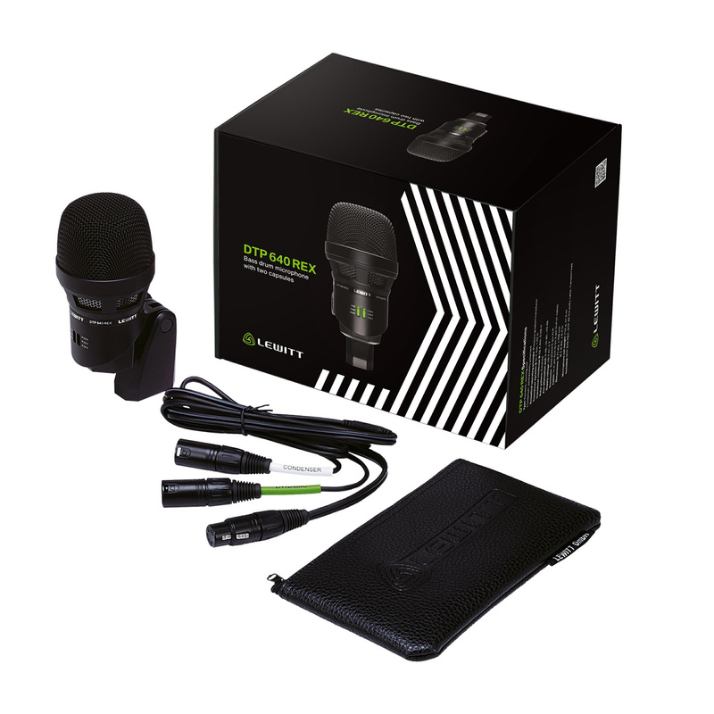 LEWITT DTP 640 REX – mikrofon dualny (dynamiczny + pojemnościowy)