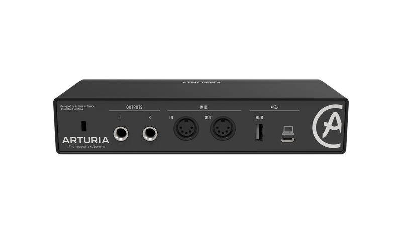 ARTURIA MiniFuse 2 Black – interfejs audio USB-C 2x2