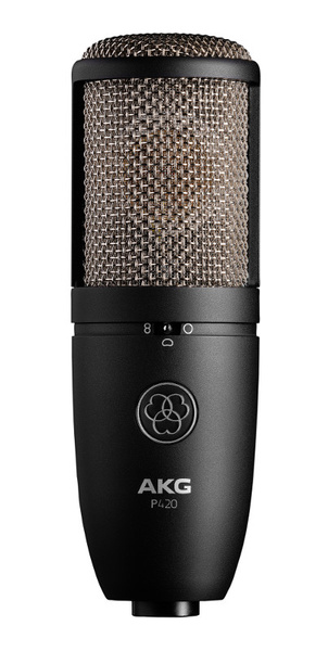 AKG P420 - Mikrofon pojemnościowy wielkomembranowy, zmienne charakterystyki