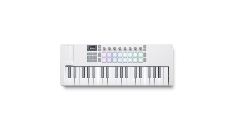 NOVATION Launchkey Mini 37 MK4 White – wersja biała