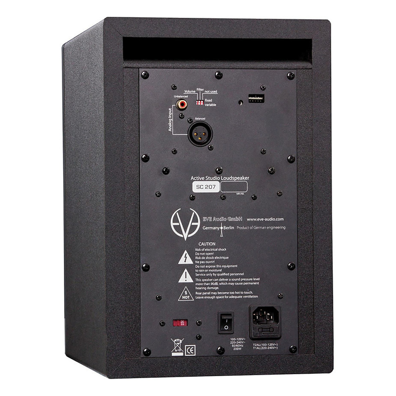 EVE AUDIO SC208 – monitor aktywny 8" z DSP