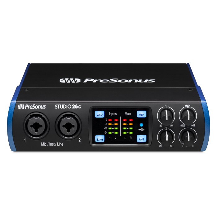 PreSonus Studio 26c - Interfejs Audio USB-C