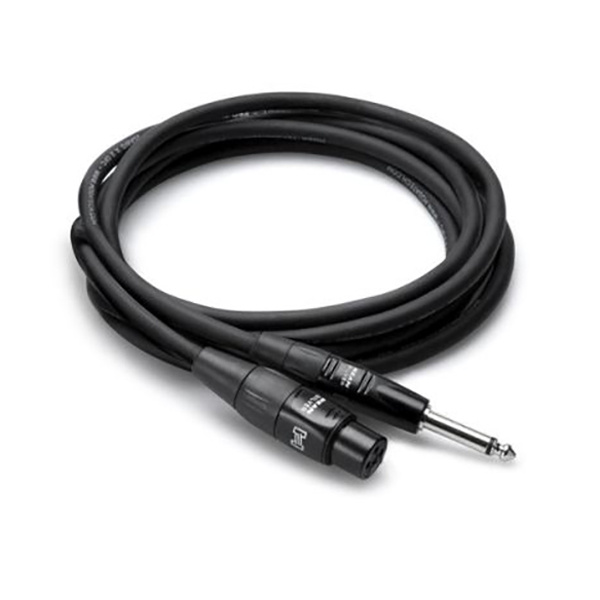 Hosa - Kabel mikrofonowy PRO XLRf - TS 3m