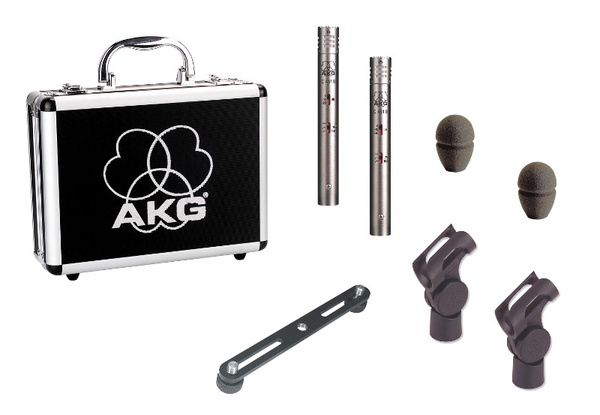 AKG C451 B Stereo Set - Zestaw stereo mikrofonów pojemnościowych