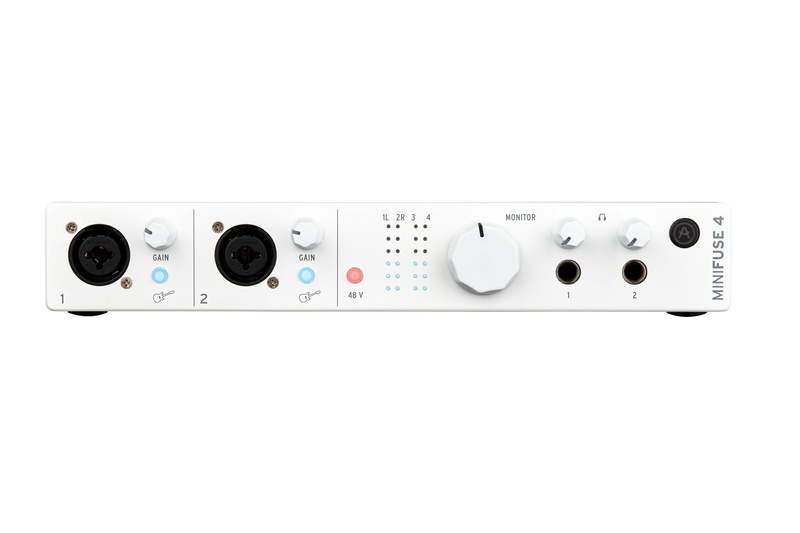 ARTURIA MiniFuse 4 White – interfejs audio USB-C 4x4