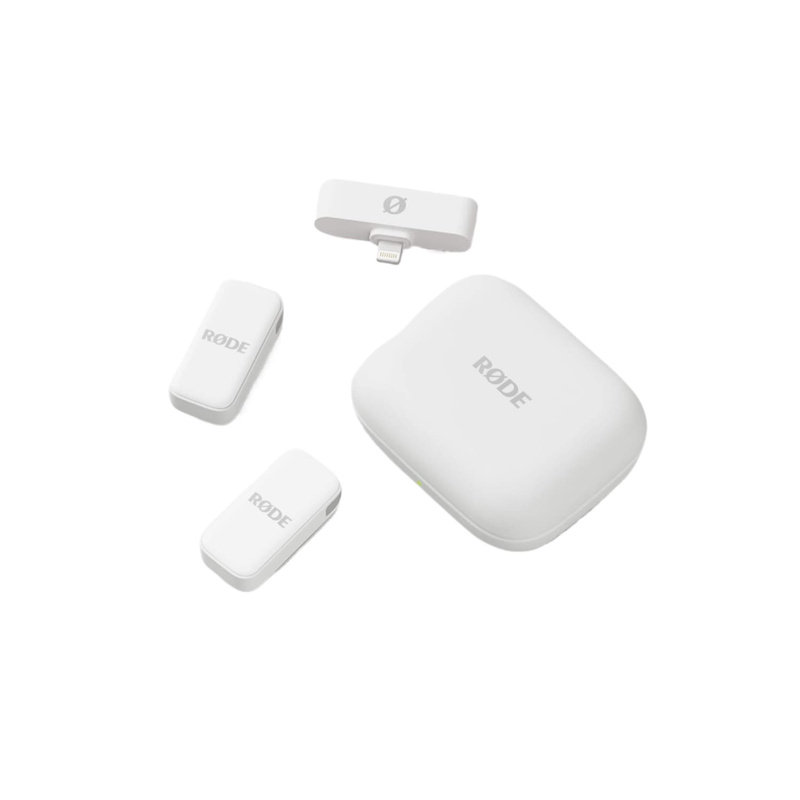 RODE Wireless Micro Lightning biały - Mikrofon bezprzewodowy do iPhone