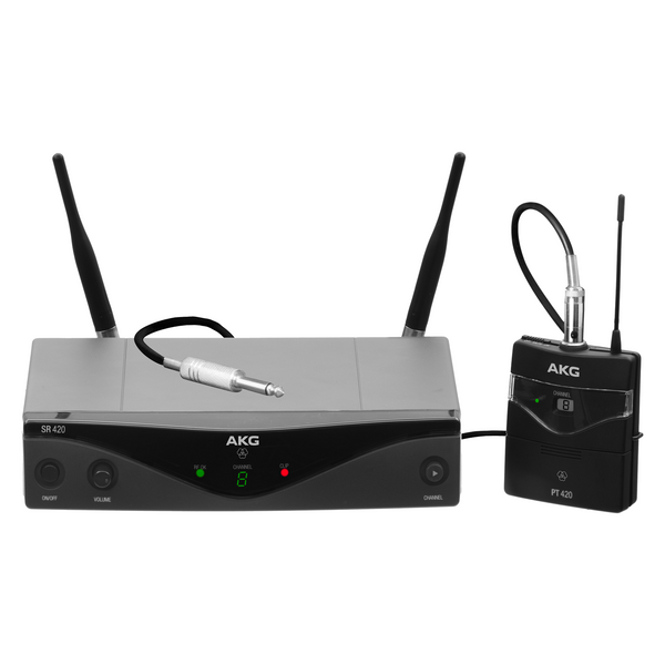 AKG WMS420 Instrumental Set Band D - Mikrofonowy zestaw bezprzewodowy