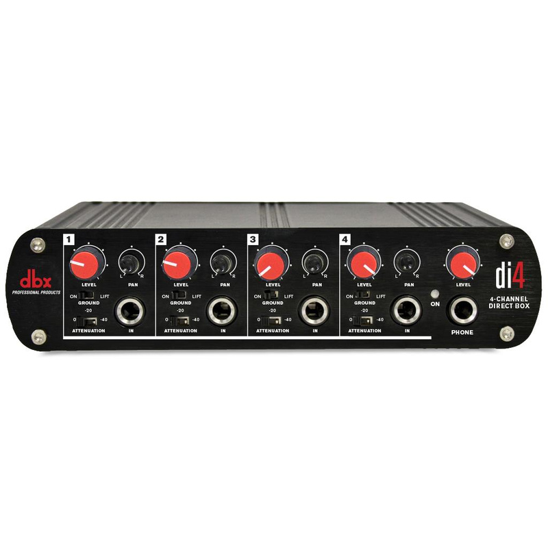 dbx DI4 - Di-Box aktywny - 4 kanałowy