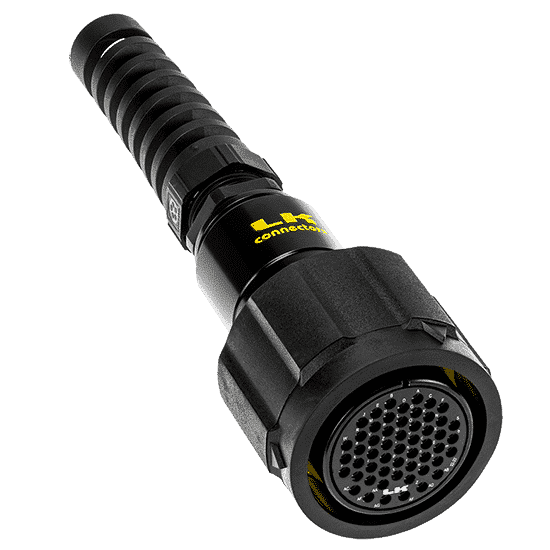 Link LKP 25 FV - LK 25P cable female with rubber locking ring