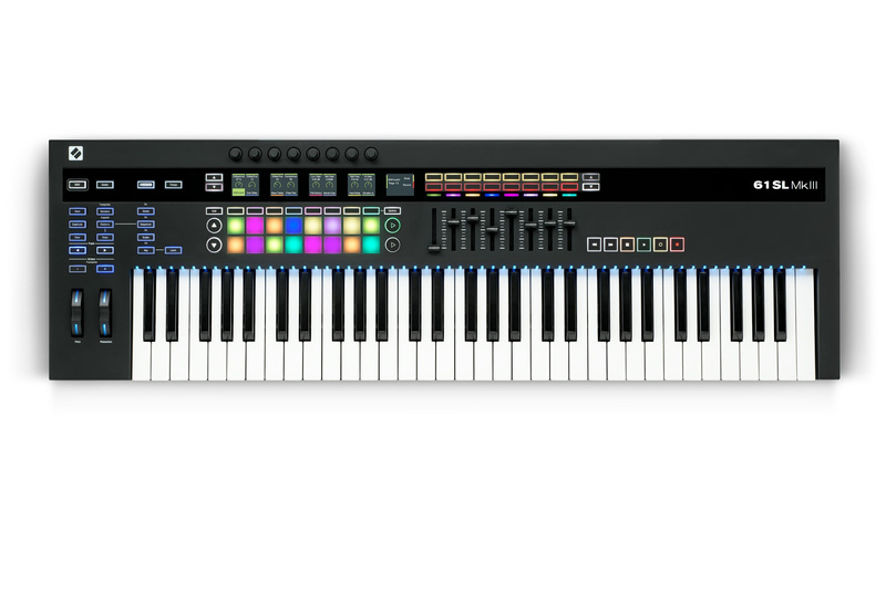 NOVATION 61SL MkIII – klawiatura MIDI z sekwencerem