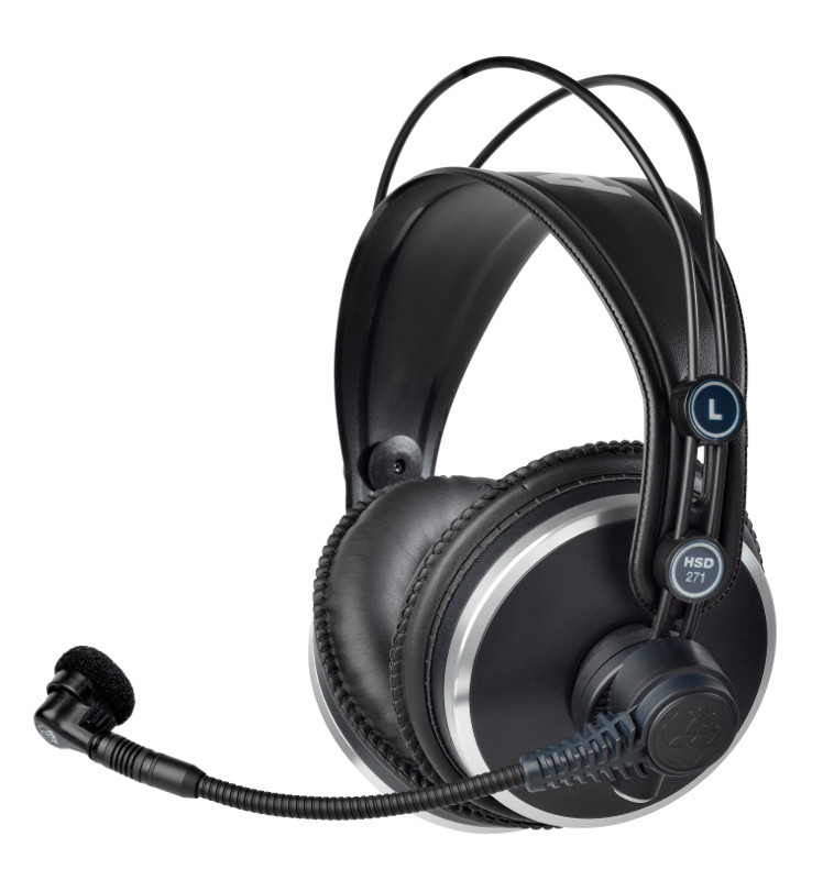 AKG HSD271 - Słuchawki z mikrofonem dynamicznym, bez kabla