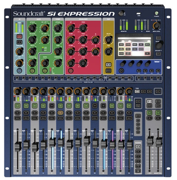 Soundcraft Si Expression 1 - Cyfrowa konsoleta mikserska