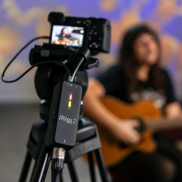 IK iRig PRE 2 - Interfejs audio iOS/ Android/ DSLR